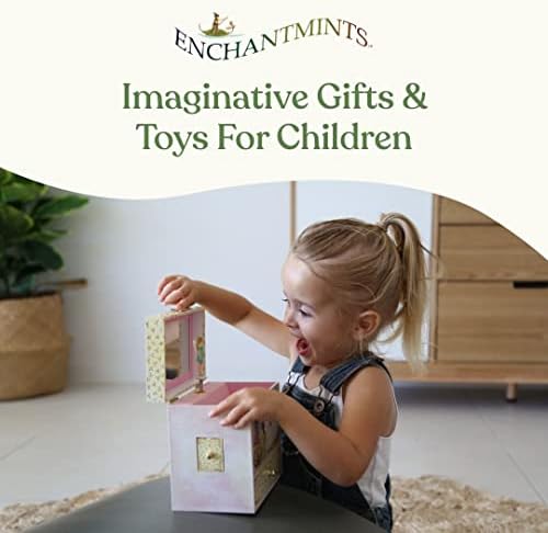 Enchantmints Fairy Music Box for Girls Spins to Music 4 Pullout Drawers