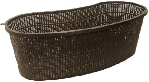 PondH2o Contour Kidney Shaped Pond Plant Basket, 17 Inch (44cm)