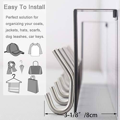 WEBI Over The Door Hooks,Door Hanger,Over Door Towel Rack,Door Coat Rack Hang...