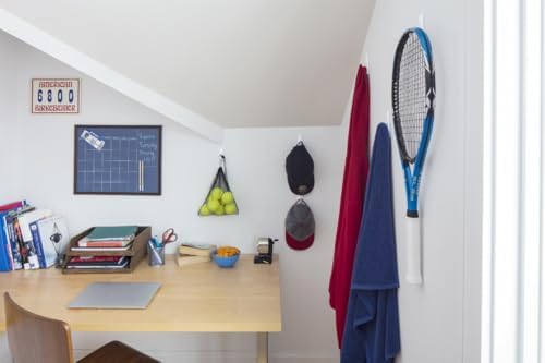 Command Large Utility Hooks, 14 Hooks and 16 Strips, Damage-Free Hanging Wall...