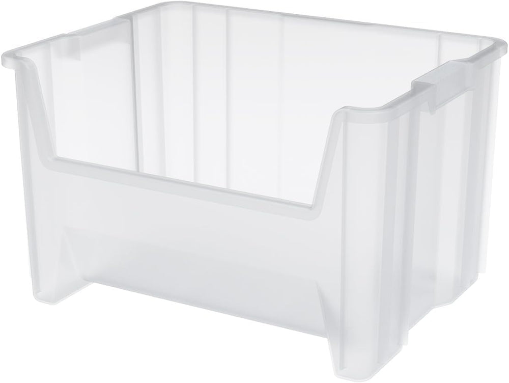Akro-Mils 13017 Stack-N-Store Heavy Duty Stackable Open Front Plastic Storage...