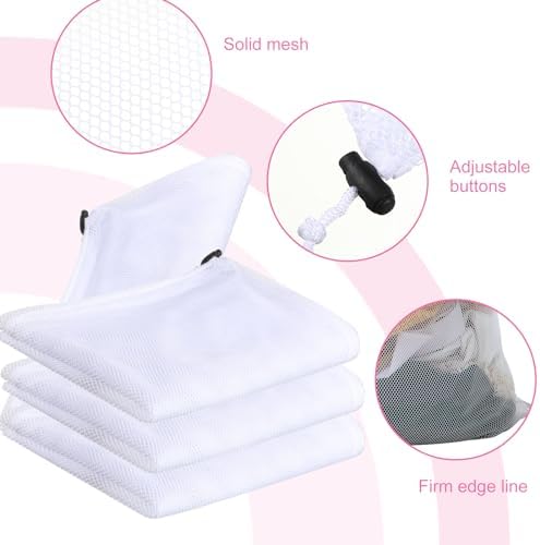 Berlune 30 Pack Large Mesh Laundry Bags
