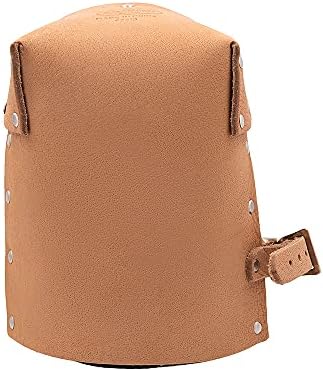 Bucket Boss Pro Leather Knee Pads 92013, Tan|Brown