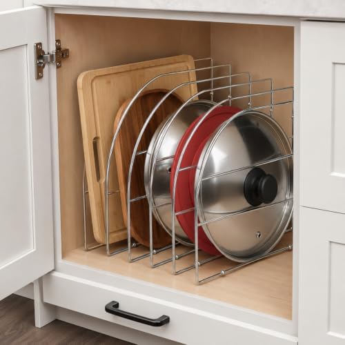 HOLDN’ STORAGE Cabinet Shelf Dividers, 16.5" W x 12" H, 6 Pack