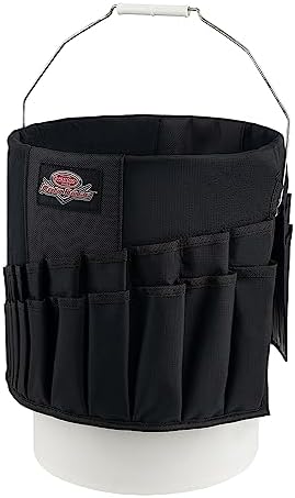Bucket Boss Wrench Boss Bucket Tool Organizer in Black, AB30020