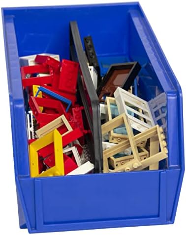 Akro-Mils 30230 & 30210 Plastic Hanging Stackable Storage Organizer Bins,...