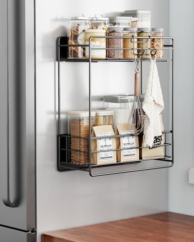 Nieifi Magnetic Shelves for Washing Machine, Magnetic Laundry Organizer
