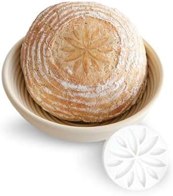 Talisman Designs Decorating Embosser | 9-Inch Warmer Basket | Dough Proofing,...