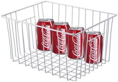 6 Pack Wire Storage Baskets for Organizing, Freezer Organizer Bins, Pantry Or...