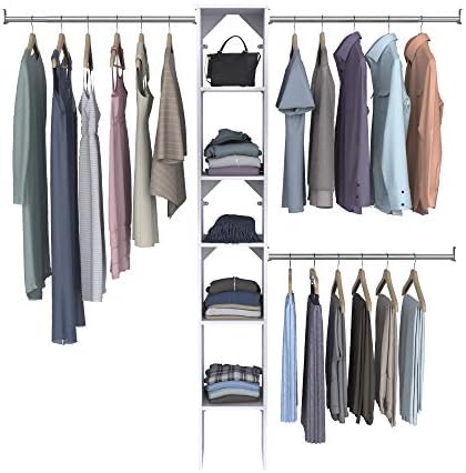 ClosetMaid 4867 SuiteSymphony 12-Inch Starter Tower Kit, Pure White