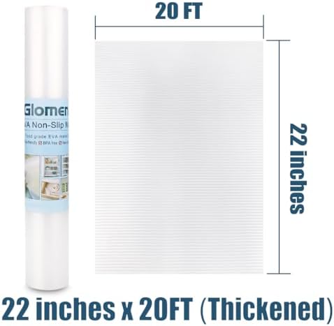 Shelf Liner, Non-Slip Cabinet Liner, Washable Oil-Proof for Kitchen Cabinet, ...