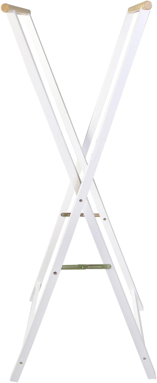 Casual Home Solid Wood Folding Clothing Garment Laundry Drying Rack, 20.5" W x 23" D x 60" H