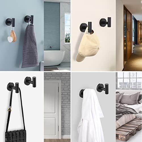 KES Bathroom Towel Hook for Shower Kitchen Robe Coat Hooks Wall Mounted SUS30...