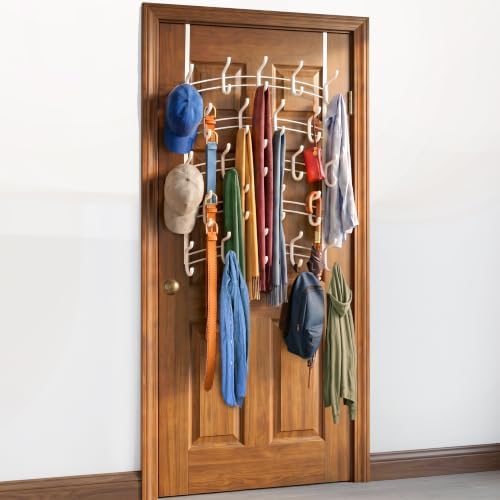 LYNK Professional® Home™ Over the Door Hooks - 46 Hook – Over the Door Coat R...