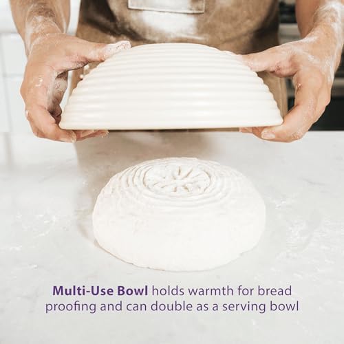 Talisman Designs Decorating Embosser | 9-Inch Warmer Basket | Dough Proofing,...