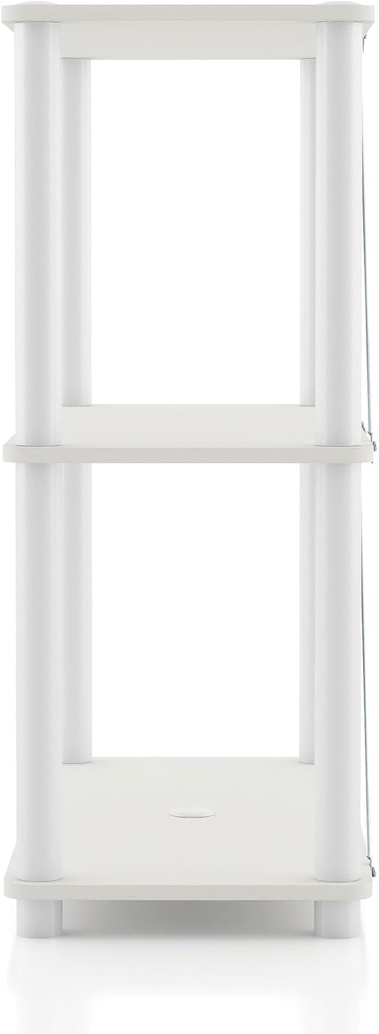 Homes: Inside + Out Apexa Modern 3-Tier Wide Shelving Units, Collectibles Dis...