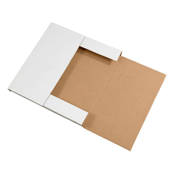 BOX USA Shipping Boxes Medium 12.5"L x 12.5"W x 1"H 50-Pack - Corrugated Cardboard Box for Moving, Mailing, Packing, Packaging and Storage