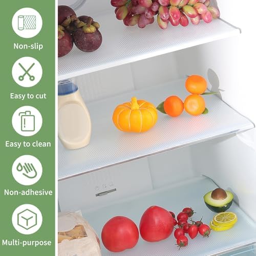 Shelf Liners 19 inch x 20 ft Shelf Liners for Kitchen cabinets nonstick Linin...