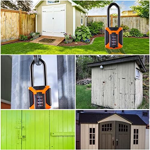 Squire Heavy Duty Combination Padlock | Long Shackle | CP50ATLO/2.5 | All Ter...