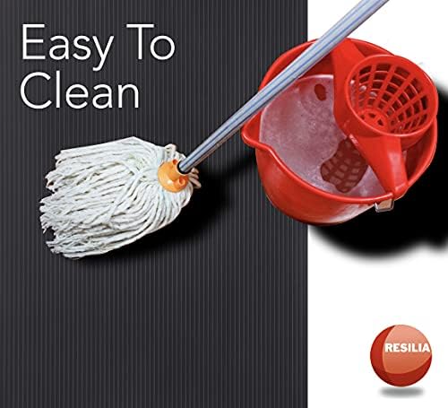 RESILIA Utility Runner- 24 inch Wide Black Plastic- Embossed Wide Rib Pattern...