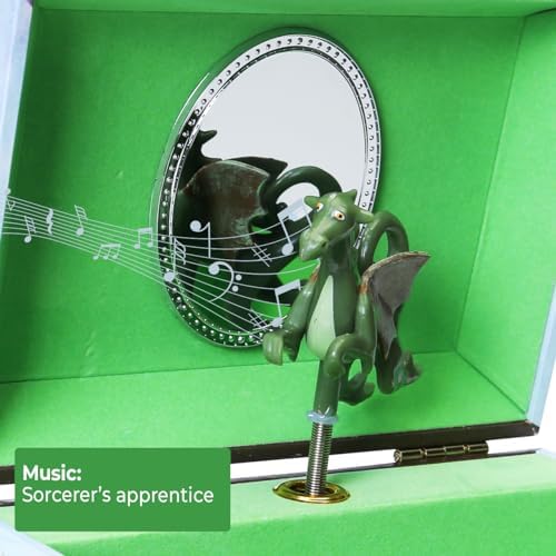 Enchantmints Playful Dragon Musical Jewelry Box for Girls & Boys Dragon S...