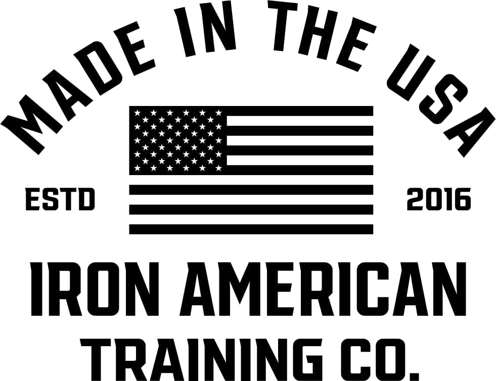 IRON AMERICAN USA Omega Gym Storage Rack 9 OR 11 Hook Heavy-Duty Gym Wall Org...
