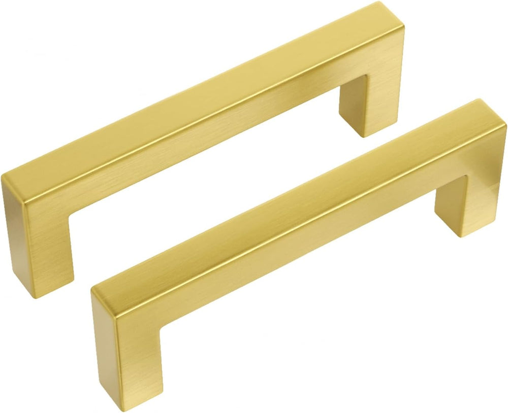 Haidms Gold Cabinet Handles 3 Inch Brushed Gold Cabinet Handles 20 Pack