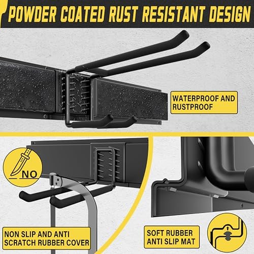 klasit Garage Wall Organizer,15Pack Carries 675 lbs,Garden Tool Organizer