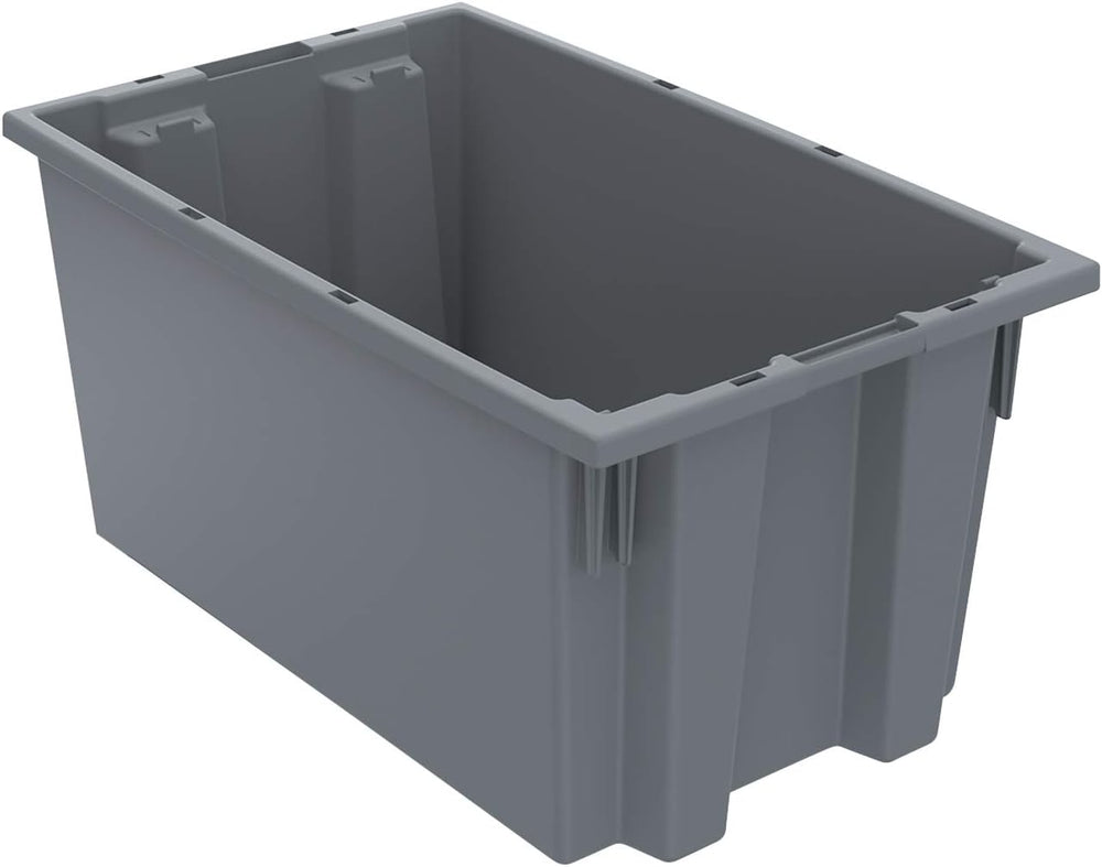 Akro-Mils 35185 Nest and Stack Plastic Storage Container and Distribution Tot...