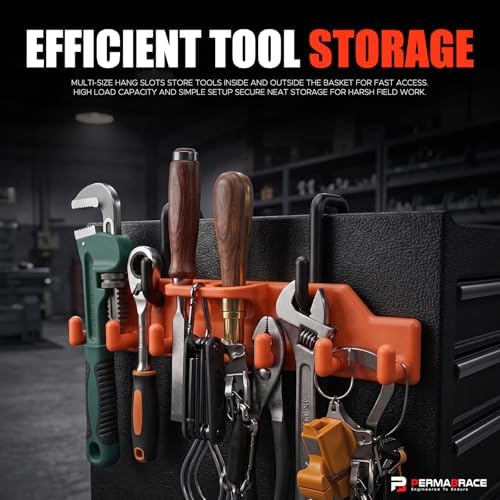 Lineman Bucket Truck Tool Board Hook Organizer,4 Mount Hooks (2×3" &...