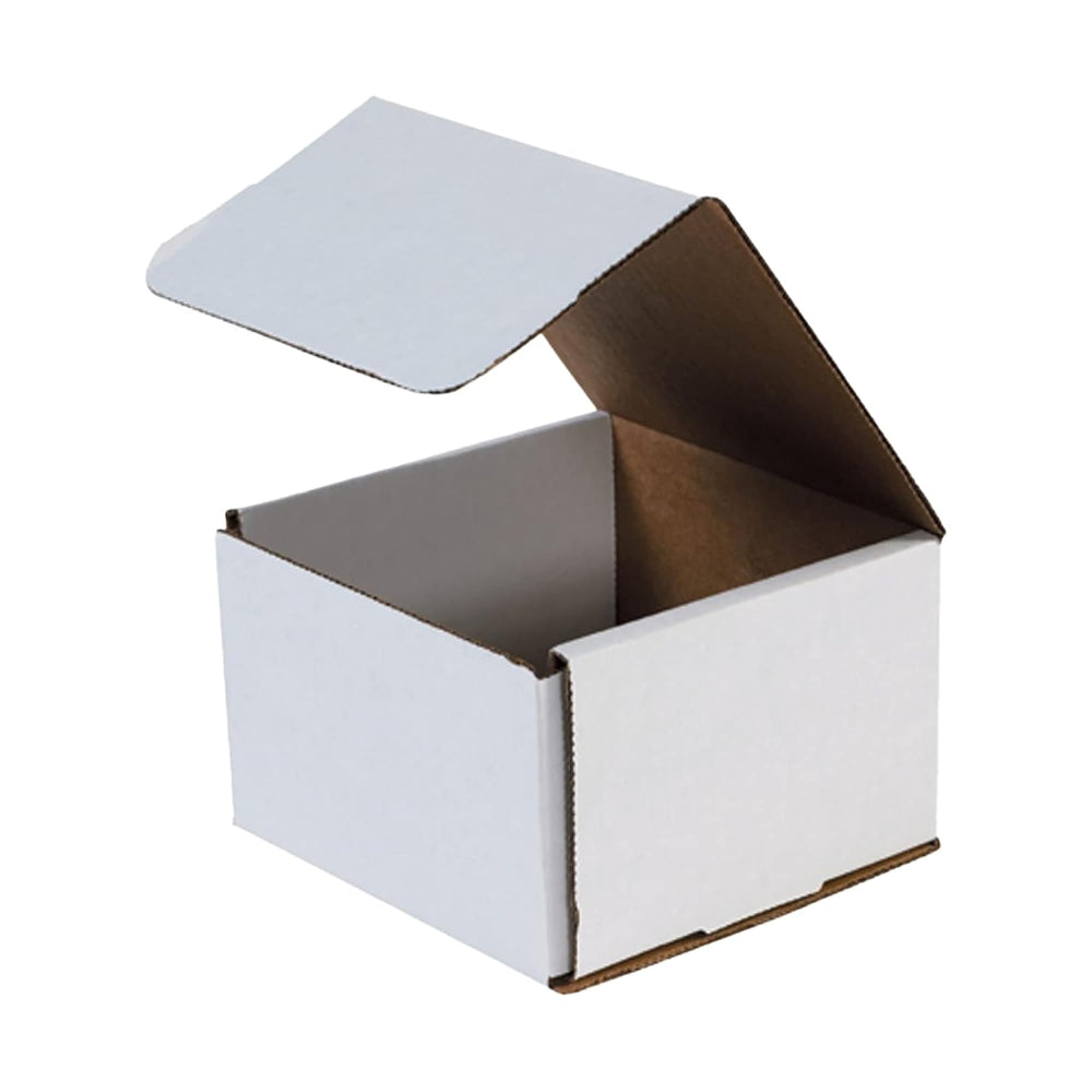 Box USA Shipping Boxes Small 6"L x 6"W x 4"H 50-Pack - Corruga...