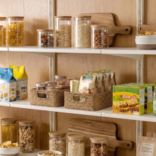 StorageWorks Wicker Baskets for Storage, Woven Baskets for Organizing