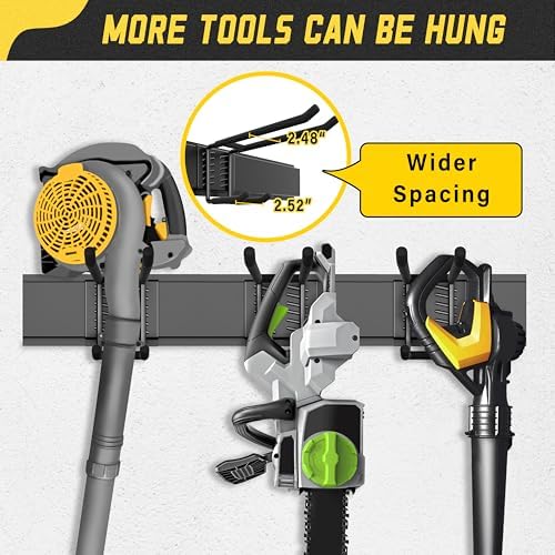 klasit Garage Wall Organizer,15Pack Carries 675 lbs,Garden Tool Organizer