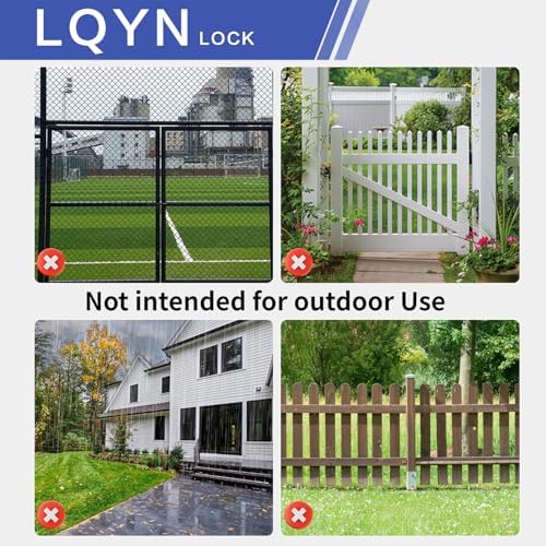 Combination Lock, LQYN Dial Combination Padlock, Pack of 12; Blue