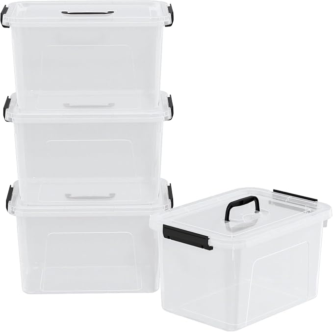 18 Quart Plastic Storage Bins