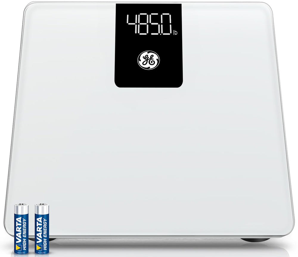GE Bathroom Scale for Body Weight, Digital Weight Scales 500lbs Heavy Duty