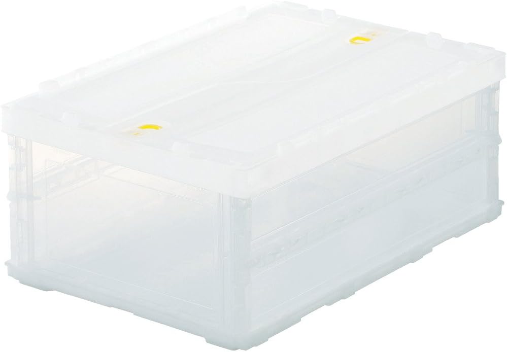 TRUSCO TSK-C30B-TM Thin Folding Container Scale, 1.8 gal (30 L) with Locking ...