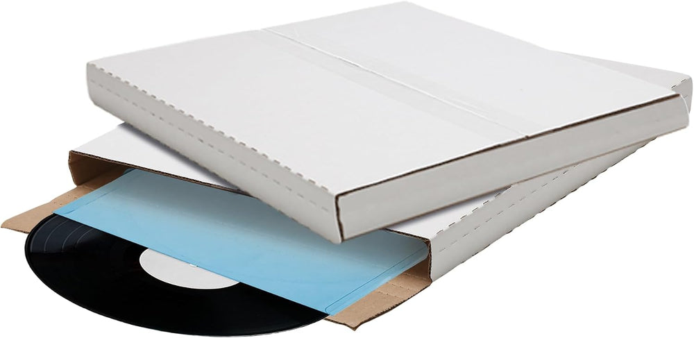 The Boxery 100 Pack - 45RPM Strong Record Mailer Boxes | 7.5" x 7.5&quot...