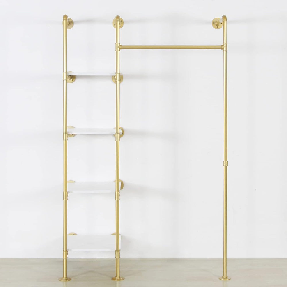 Garment Rack Heavy Duty Clothes Rack for Hanging Clothes, Metal Freestanding ...