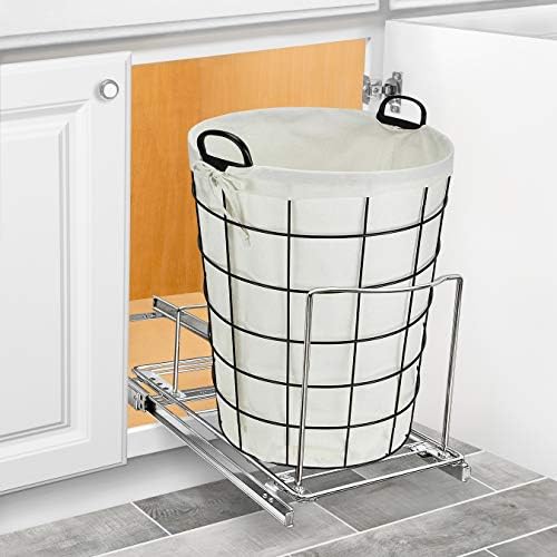 LYNK PROFESSIONAL® Pull-Out Trash Can Drawer – Sliding Organizer for Kitchen ...