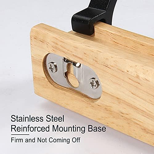 Coat Hook Rack Wall Mounted Coat Rack-5 Double Hook,Aluminum,Metal Coat Hook ...