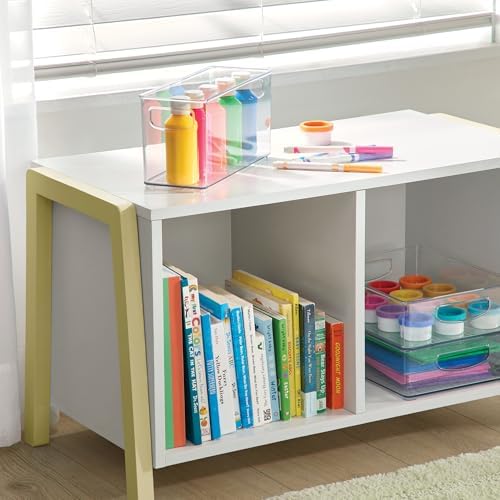 iDesign Stackable Pantry Bins, 2 Small, 2 Medium, and 2 Large Bins, 6 Pack, C...