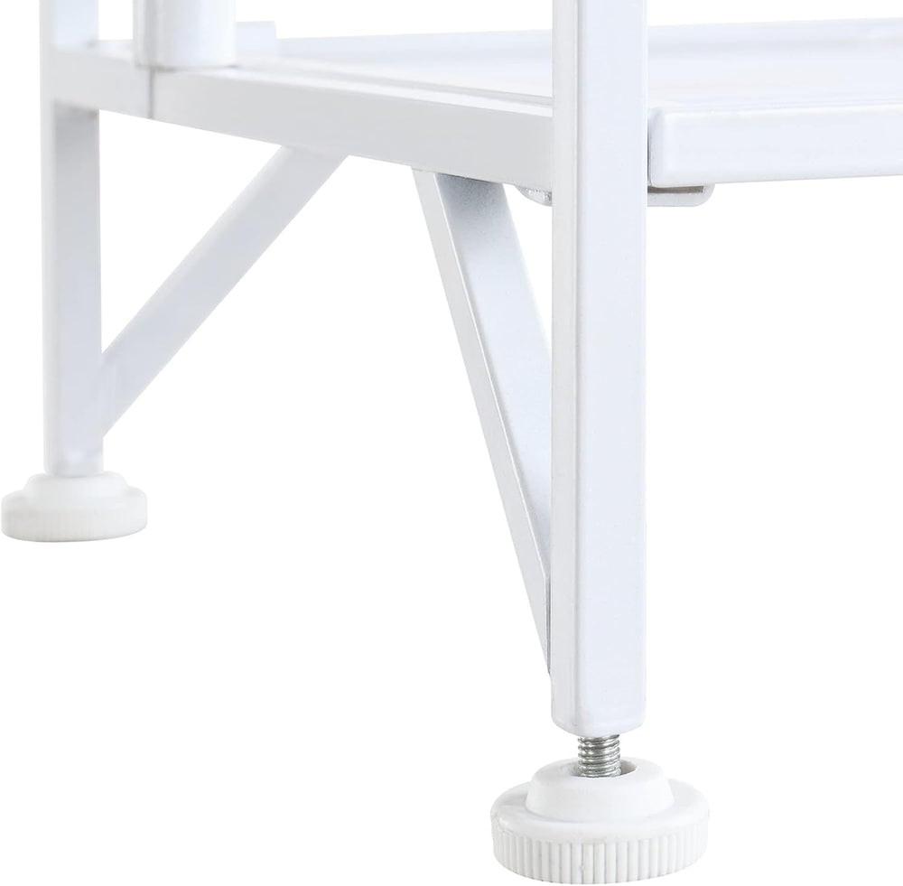 Convenience Concepts Xtra Storage Shelves - 3-Tier Wide Folding Metal Storage...