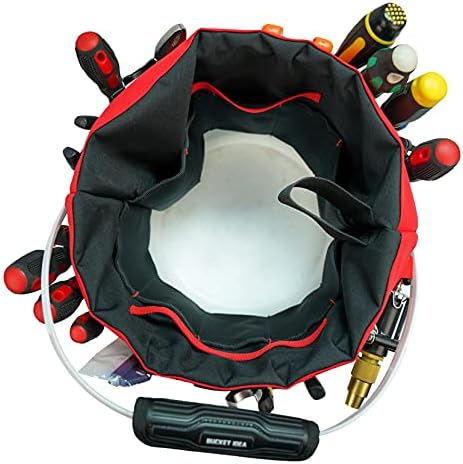 MELOTOUGH Bucket Caddy Organizer Bucket Tool Organizer for Garden Tools Fit 3...