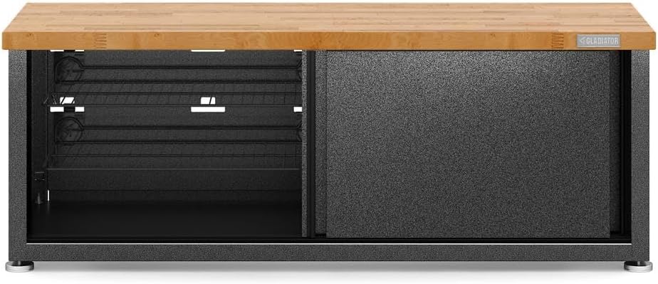 Gladiator Ready-to-Assemble Storage Shoe Bench, GAGB54SB