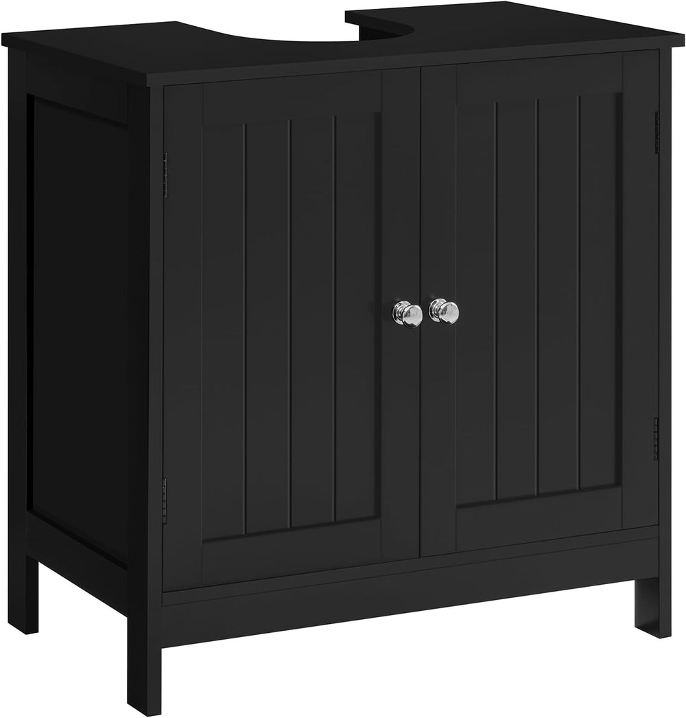 TEENFON Pedestal Sink Storage Cabinet, Under Sink Cabinet with 2 Doors & ...