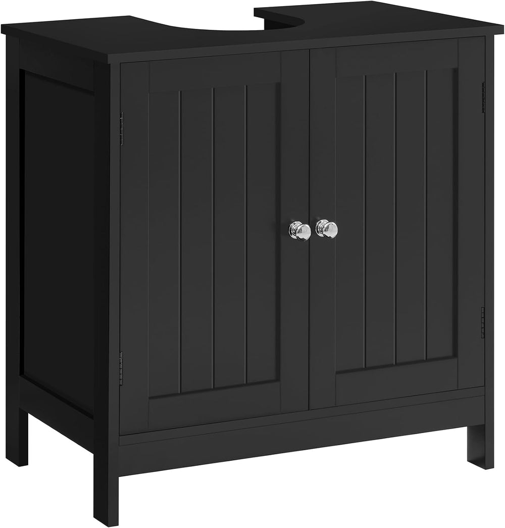 TEENFON Pedestal Sink Storage Cabinet, Under Sink Cabinet with 2 Doors & ...