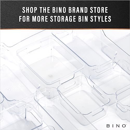 BINO | Plastic Storage Bins, X-Large | THE HANDLER COLLECTION | Multipurpose ...