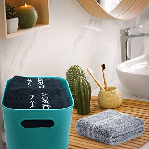 Hoolerry 8 Pieces Storage Bins, 10.2 x 7 x 6.3 Inch, Multi-colored