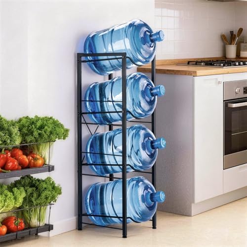 5 Gallon Water Jug Holder - 4-Tier 5 Gallon Water Jug Stand